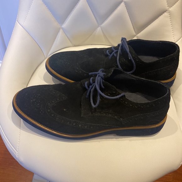 Men’s suede lace up loafer Joseph Abboud size 8 1/2 - Picture 3 of 6